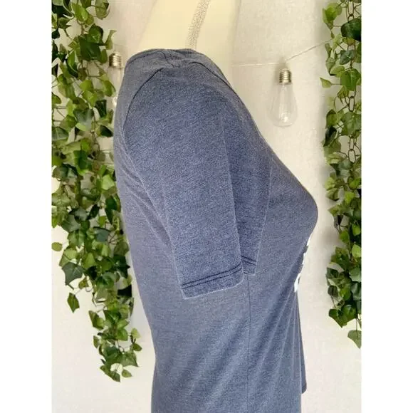 Nike Astros Houston Baseball Gray White & Orange V Neck T Shirt Women's SZ Small - Picture 8 of 10